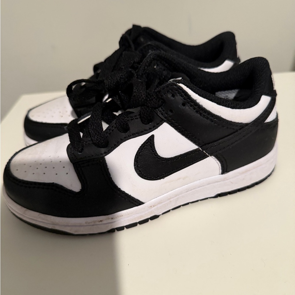 Kids Black and White Sneakers